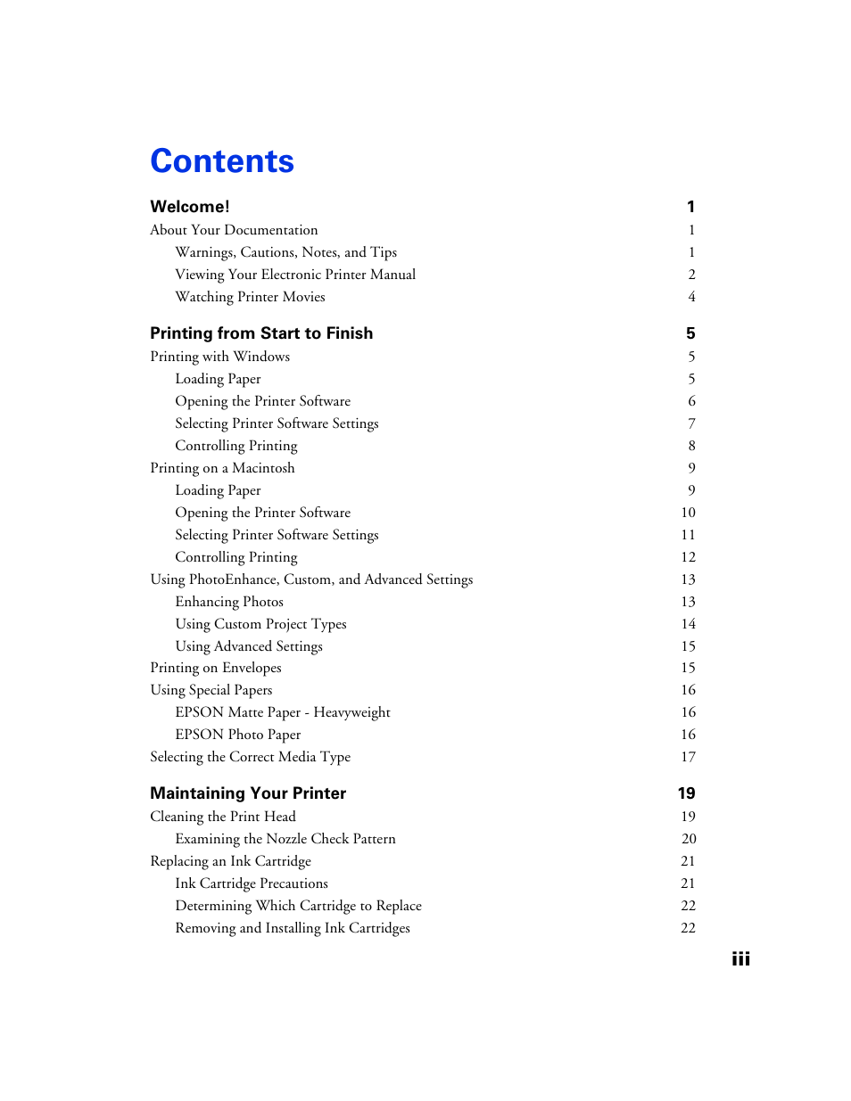 Epson 777 User Manual | Page 3 / 53