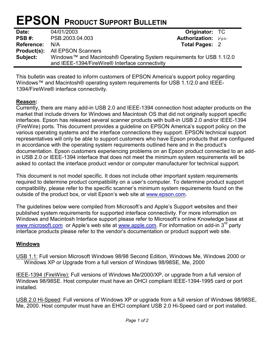 Epson | Epson Expression 10000XL- Photo E10000XL-PH User Manual | Page 9 / 36