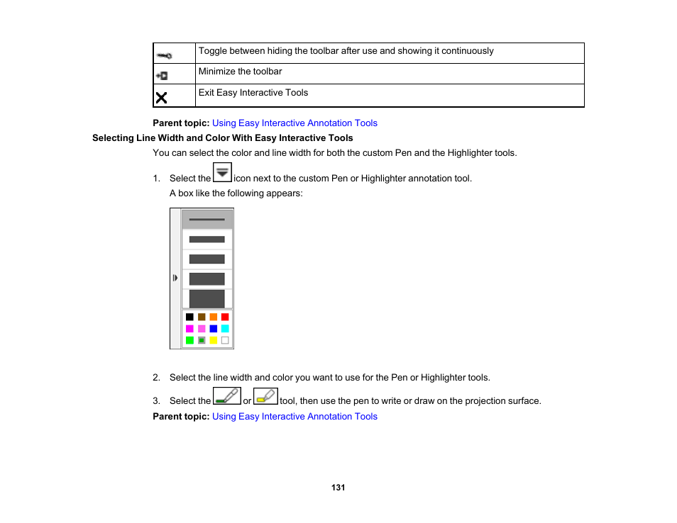 Epson 485Wi User Manual | Page 131 / 259