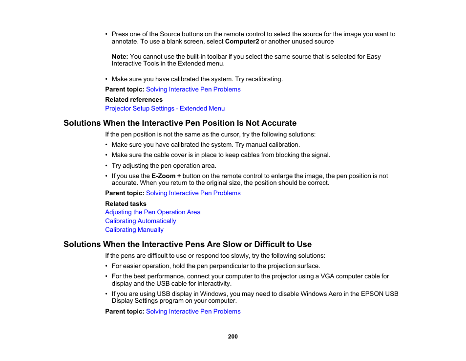 Epson 485Wi User Manual | Page 200 / 259