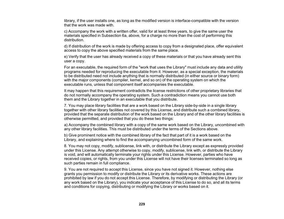Epson 485Wi User Manual | Page 229 / 259