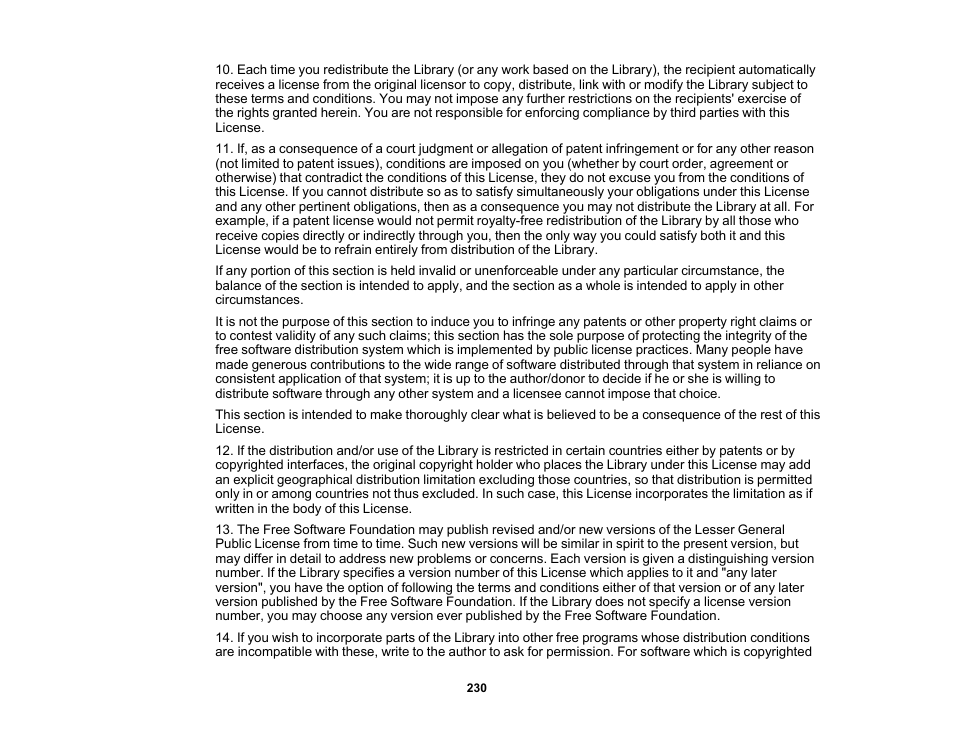 Epson 485Wi User Manual | Page 230 / 259