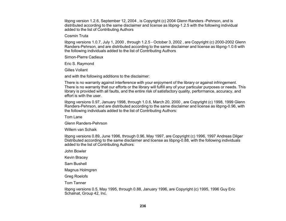 Epson 485Wi User Manual | Page 236 / 259