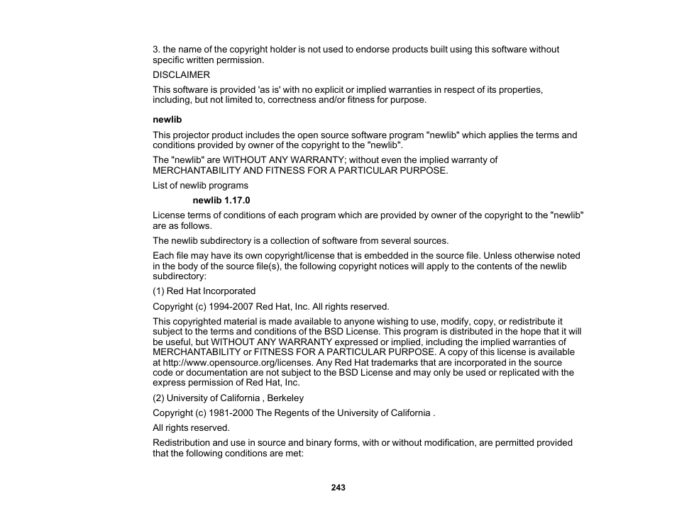 Epson 485Wi User Manual | Page 243 / 259