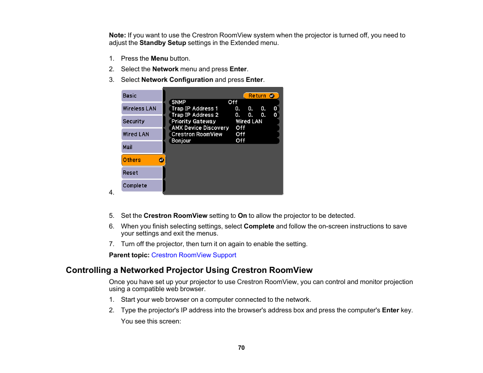 Epson 485Wi User Manual | Page 70 / 259