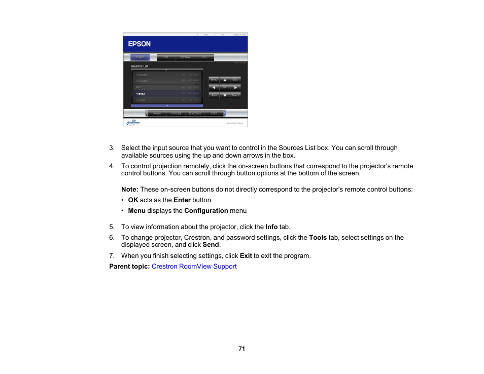 Epson 485Wi User Manual | Page 71 / 259