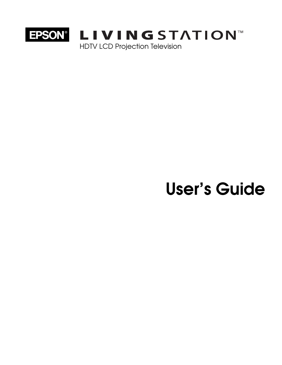 Epson LS57P1 User Manual | 138 pages