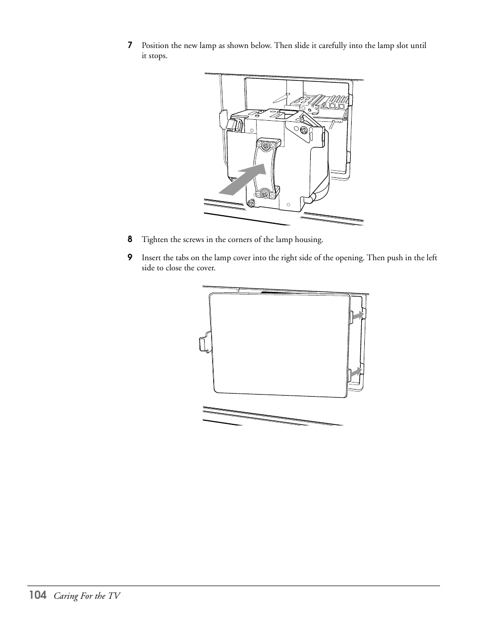 Epson LS57P1 User Manual | Page 104 / 138