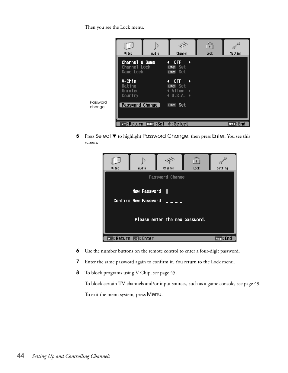 Epson LS57P1 User Manual | Page 44 / 138
