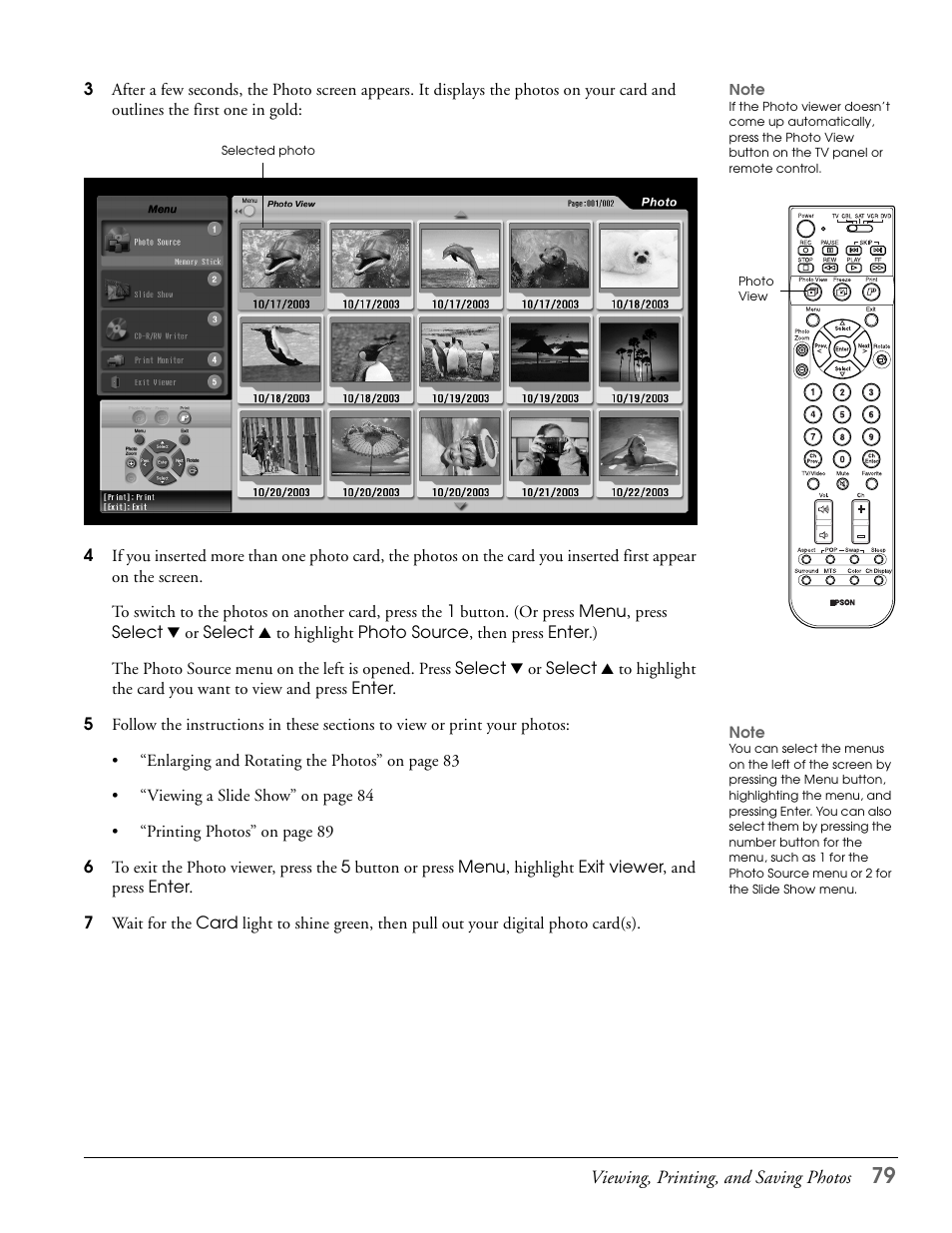 Epson LS57P1 User Manual | Page 79 / 138