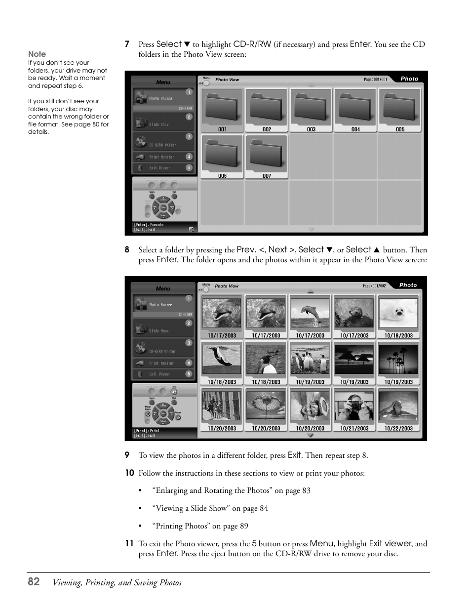 Epson LS57P1 User Manual | Page 82 / 138