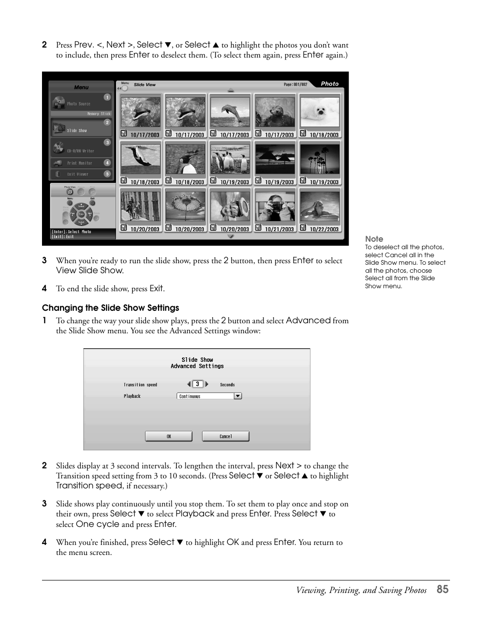 Epson LS57P1 User Manual | Page 85 / 138