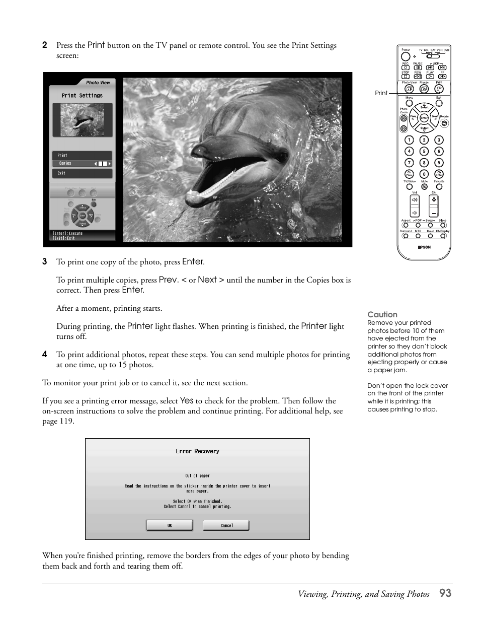 Epson LS57P1 User Manual | Page 93 / 138