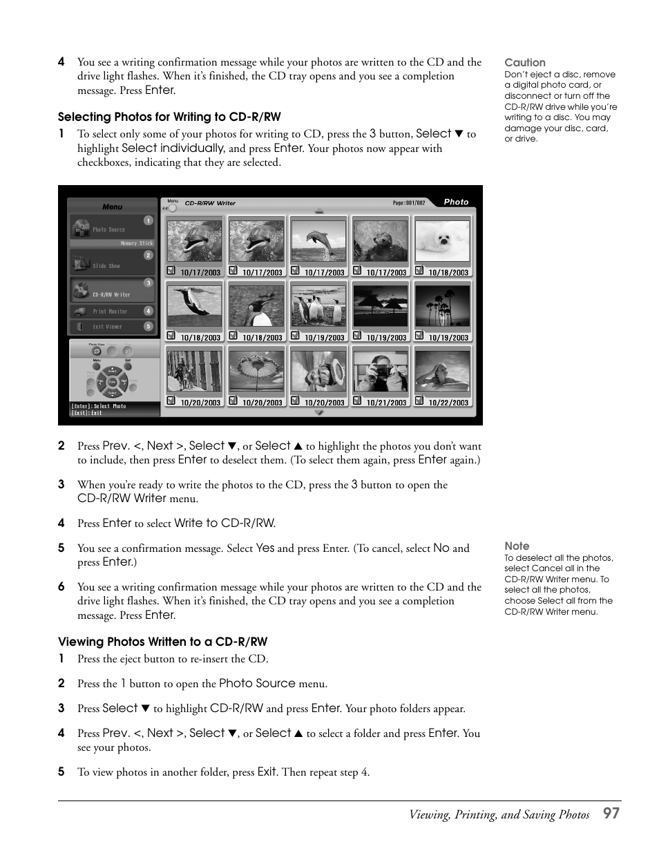 Epson LS57P1 User Manual | Page 97 / 138
