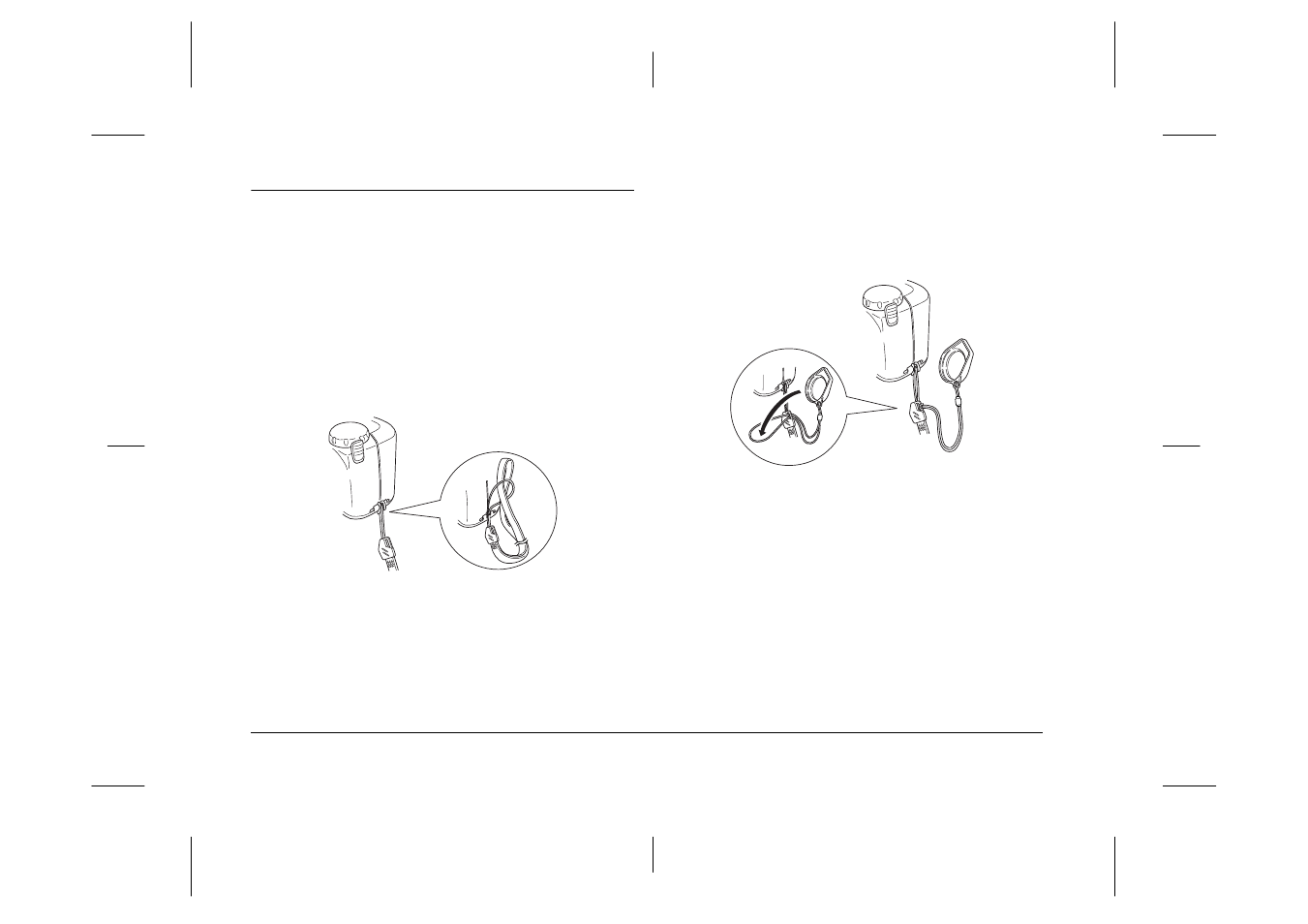 Attaching the straps, Shoulder strap, Lens strap | Epson PhotoPC 750Z User Manual | Page 24 / 121