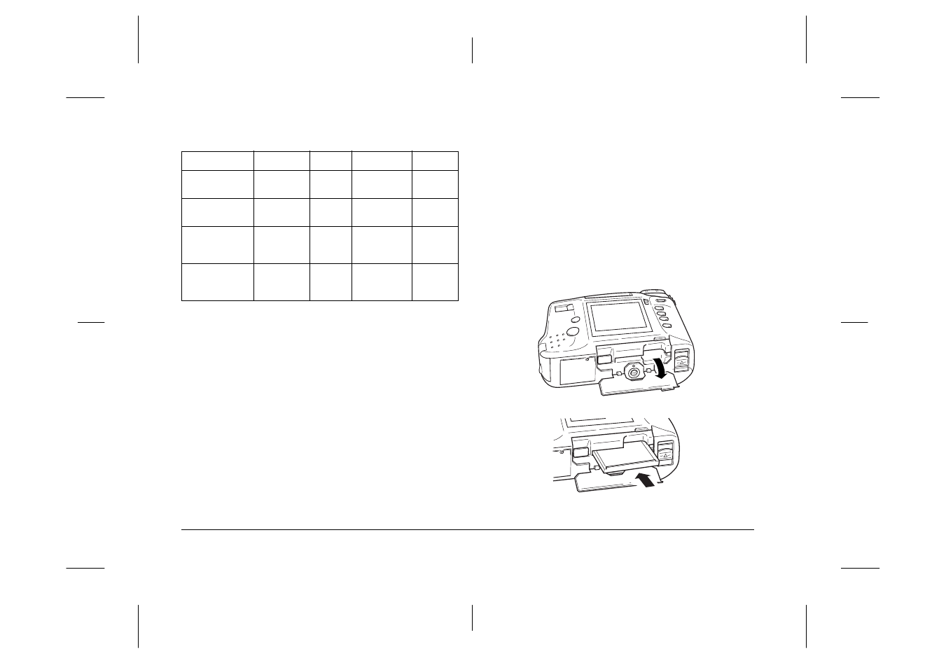 Installing a compactflash card | Epson PhotoPC 750Z User Manual | Page 76 / 121