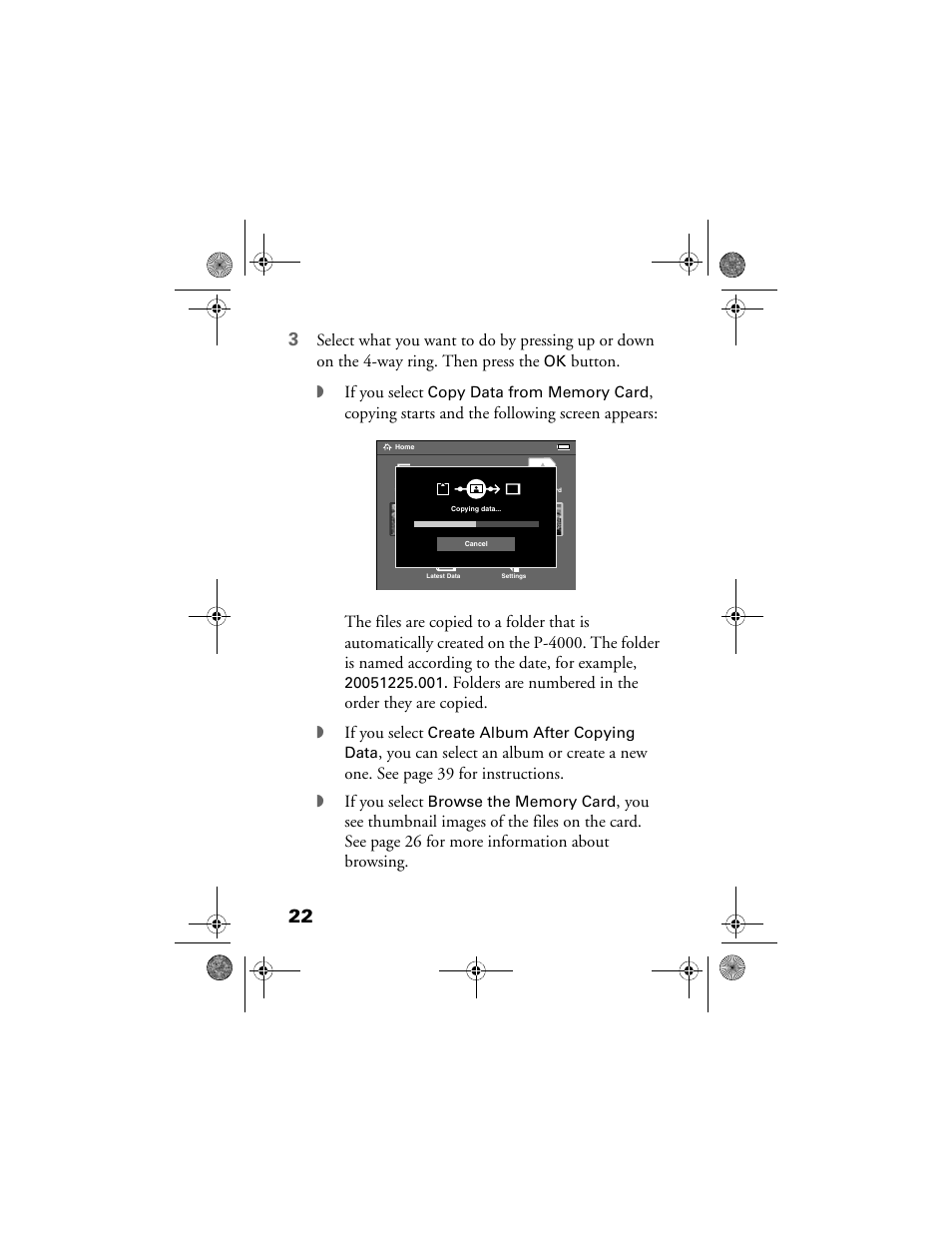 Epson Multimedia Storage Viewer P-4000 User Manual | Page 22 / 70