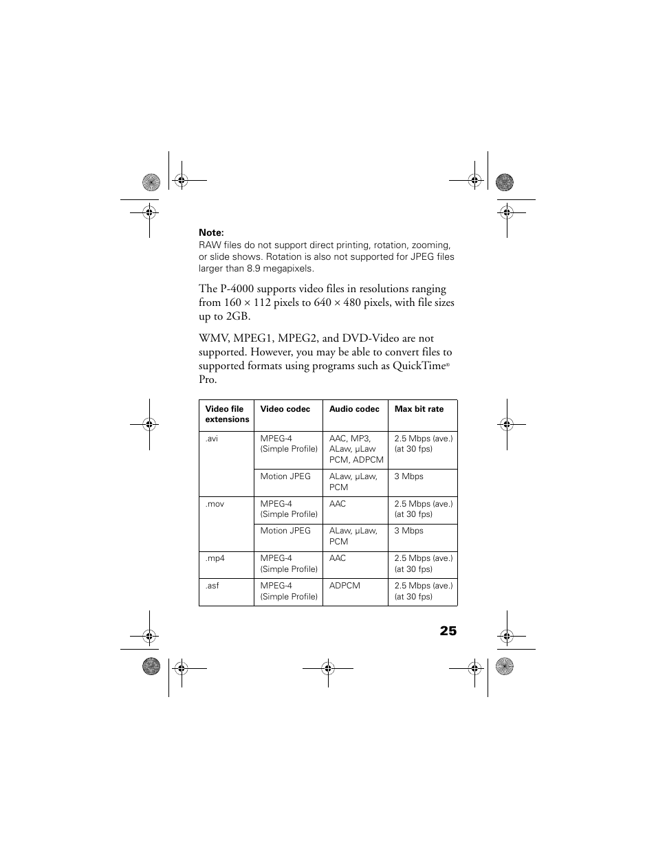 Epson Multimedia Storage Viewer P-4000 User Manual | Page 25 / 70