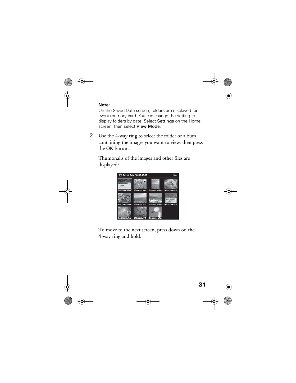 Epson Multimedia Storage Viewer P-4000 User Manual | Page 31 / 70