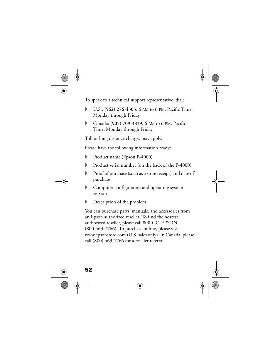 Epson Multimedia Storage Viewer P-4000 User Manual | Page 52 / 70