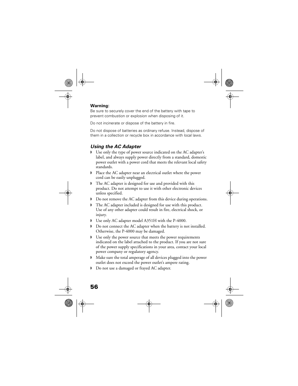 Epson Multimedia Storage Viewer P-4000 User Manual | Page 56 / 70