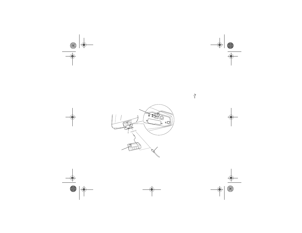 Connecting the cable | Epson 400 User Manual | Page 10 / 38