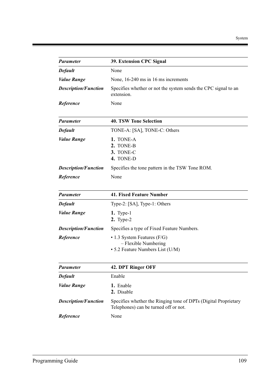 Panasonic KX-TD500 User Manual | Page 109 / 394