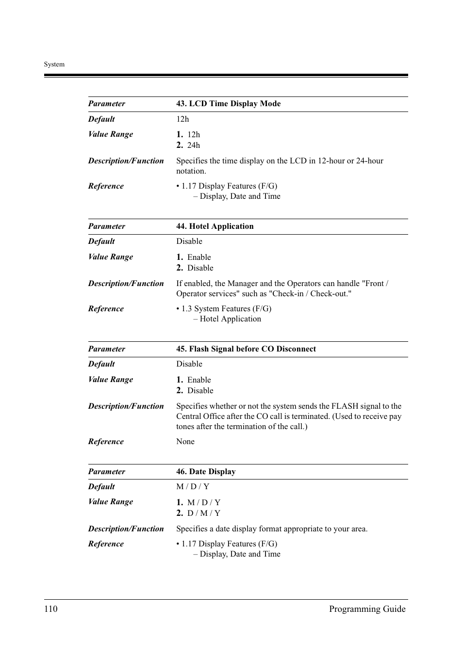 Panasonic KX-TD500 User Manual | Page 110 / 394