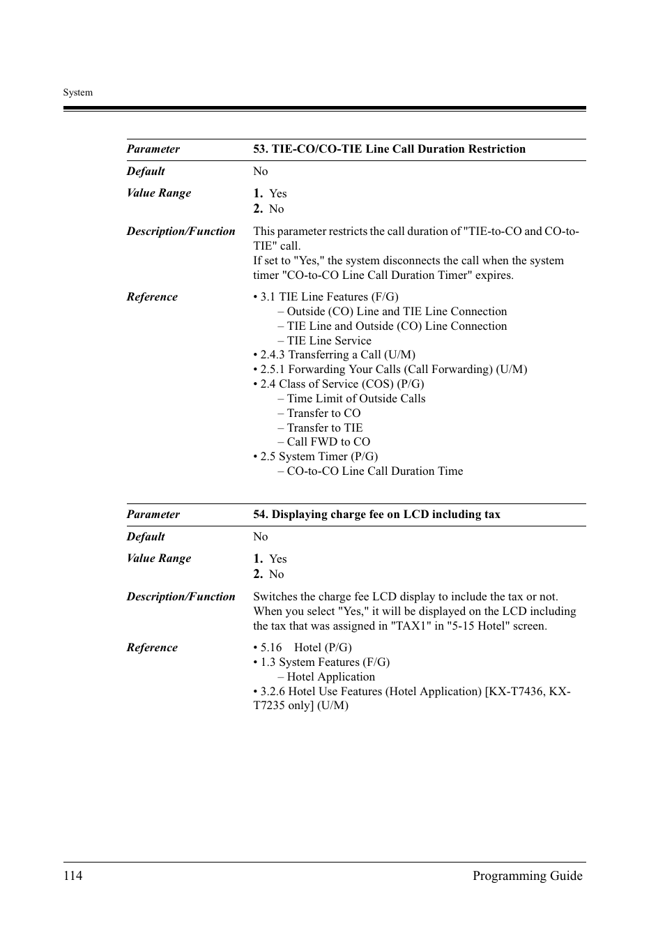 Panasonic KX-TD500 User Manual | Page 114 / 394