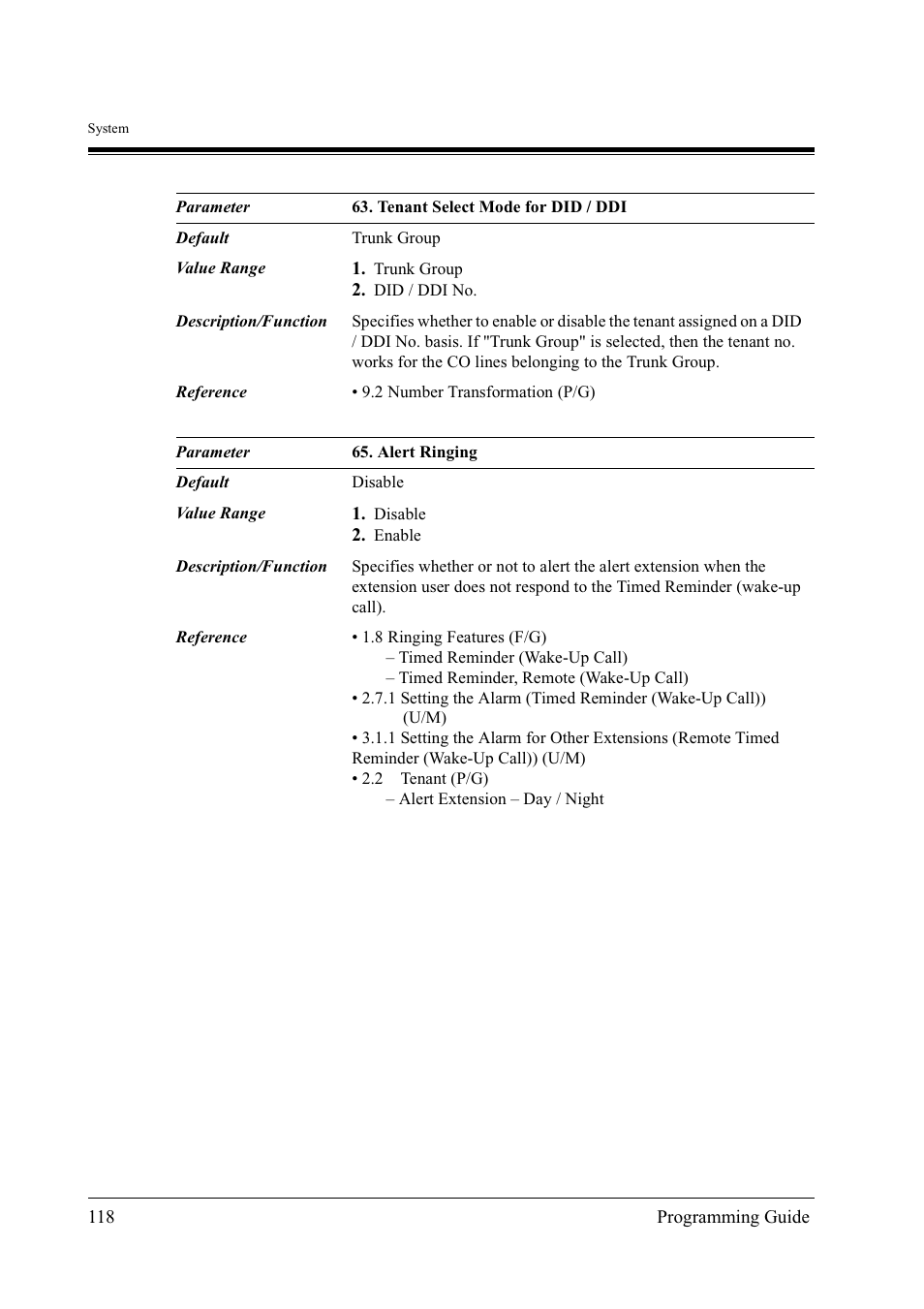 Panasonic KX-TD500 User Manual | Page 118 / 394