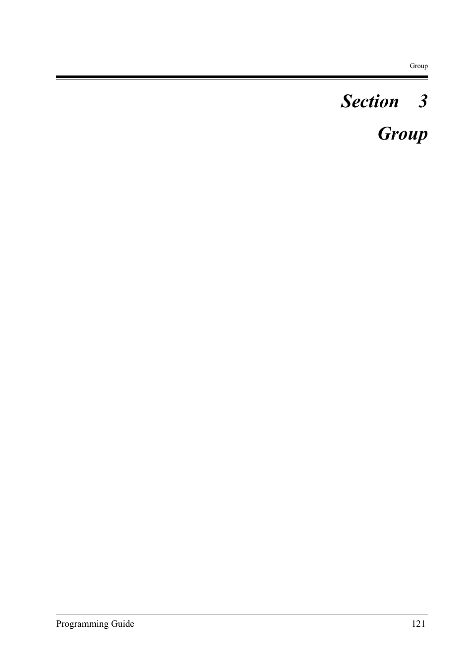 Group | Panasonic KX-TD500 User Manual | Page 121 / 394