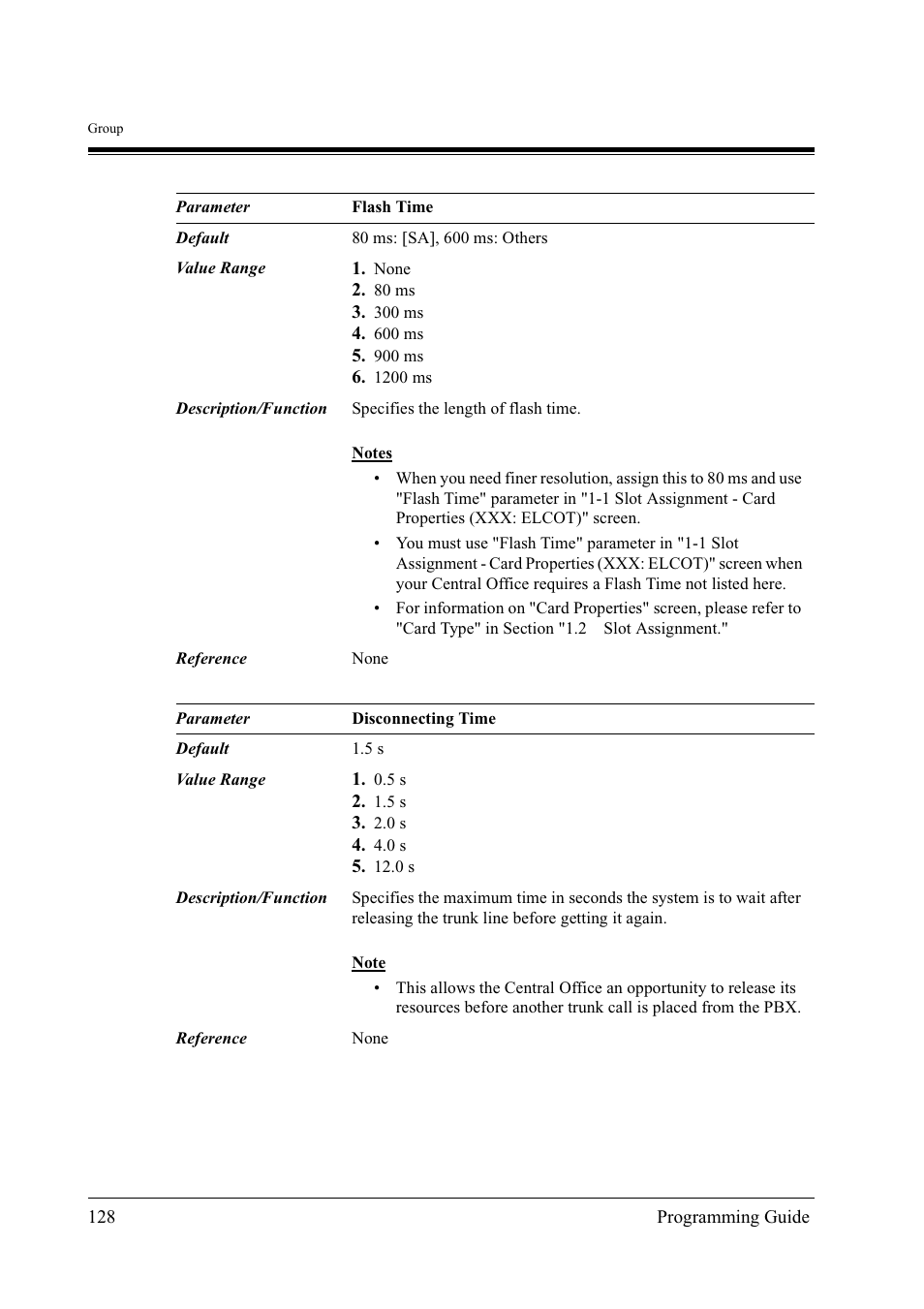 Panasonic KX-TD500 User Manual | Page 128 / 394