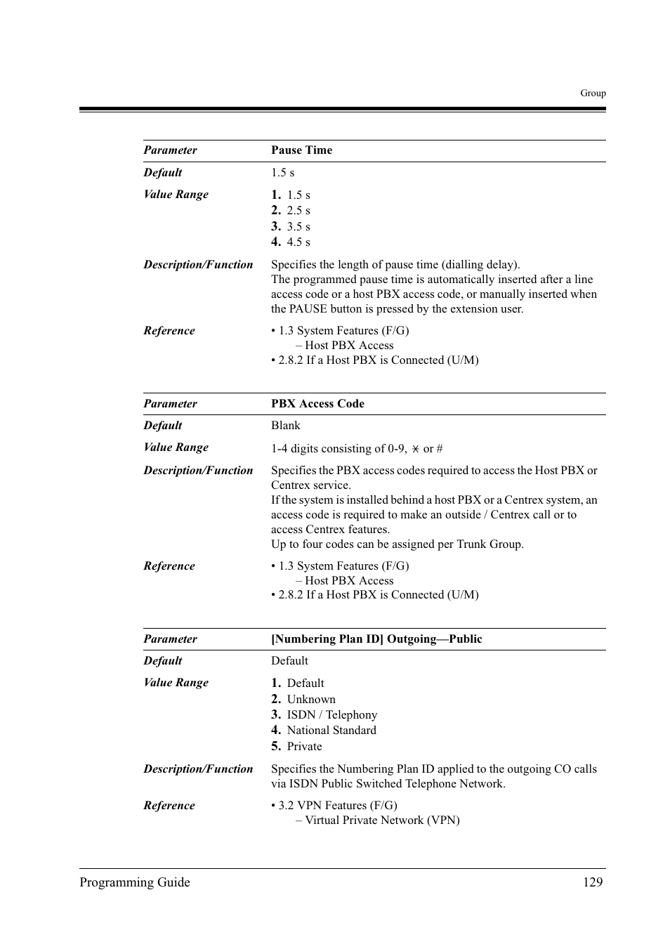 Panasonic KX-TD500 User Manual | Page 129 / 394