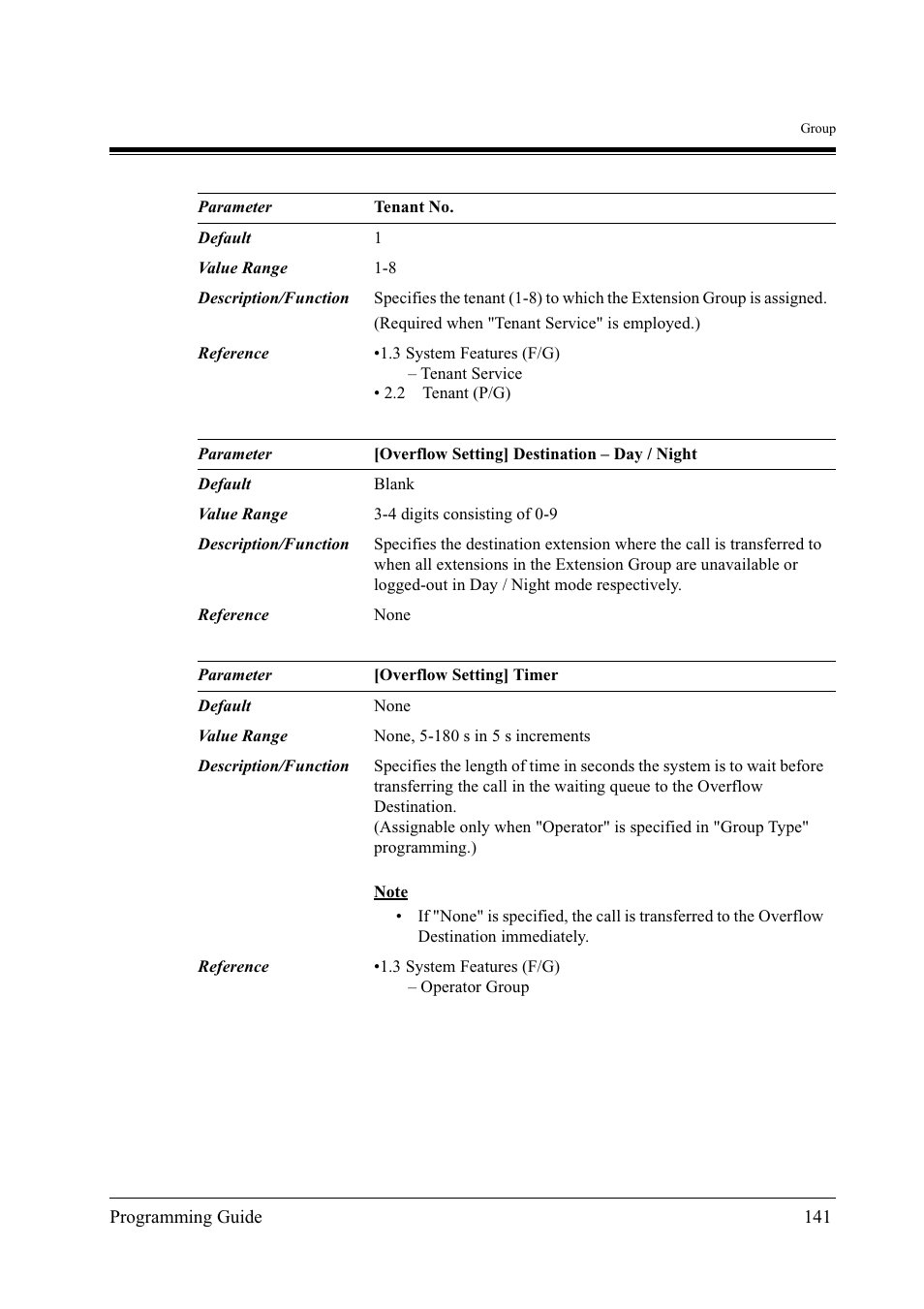 Panasonic KX-TD500 User Manual | Page 141 / 394