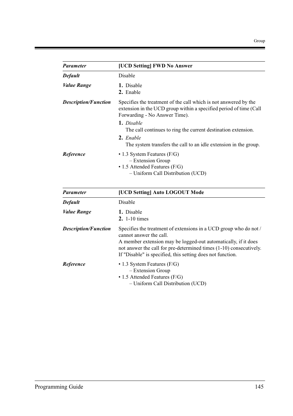 Panasonic KX-TD500 User Manual | Page 145 / 394