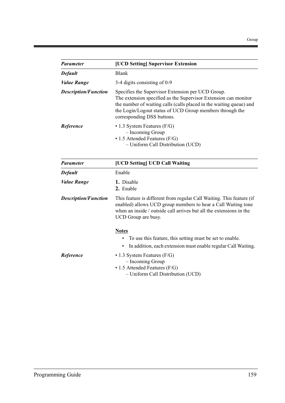 Panasonic KX-TD500 User Manual | Page 159 / 394