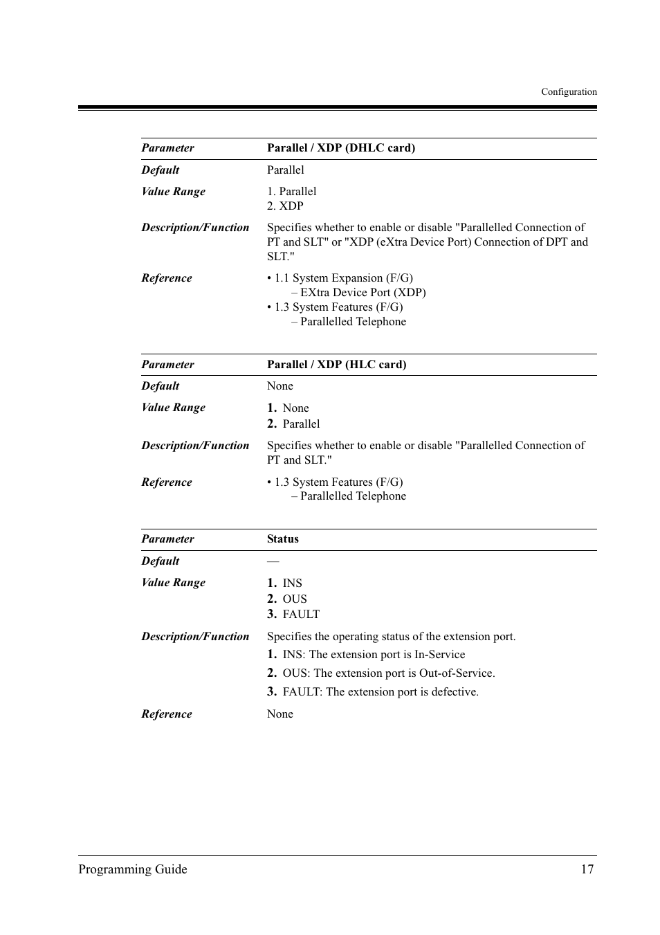 Panasonic KX-TD500 User Manual | Page 17 / 394