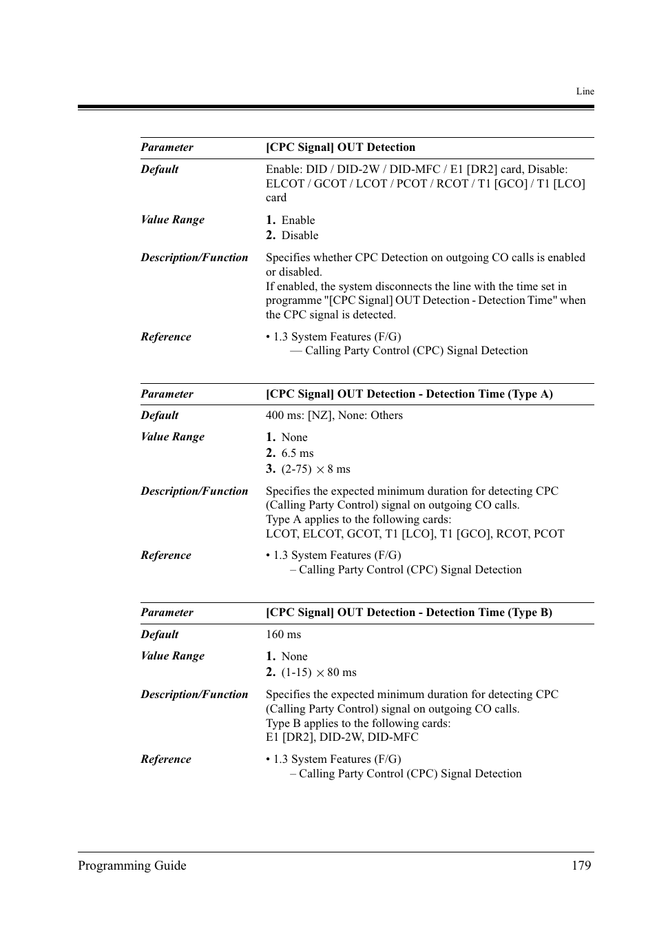 Panasonic KX-TD500 User Manual | Page 179 / 394