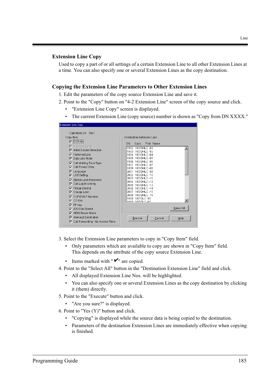 Panasonic KX-TD500 User Manual | Page 185 / 394