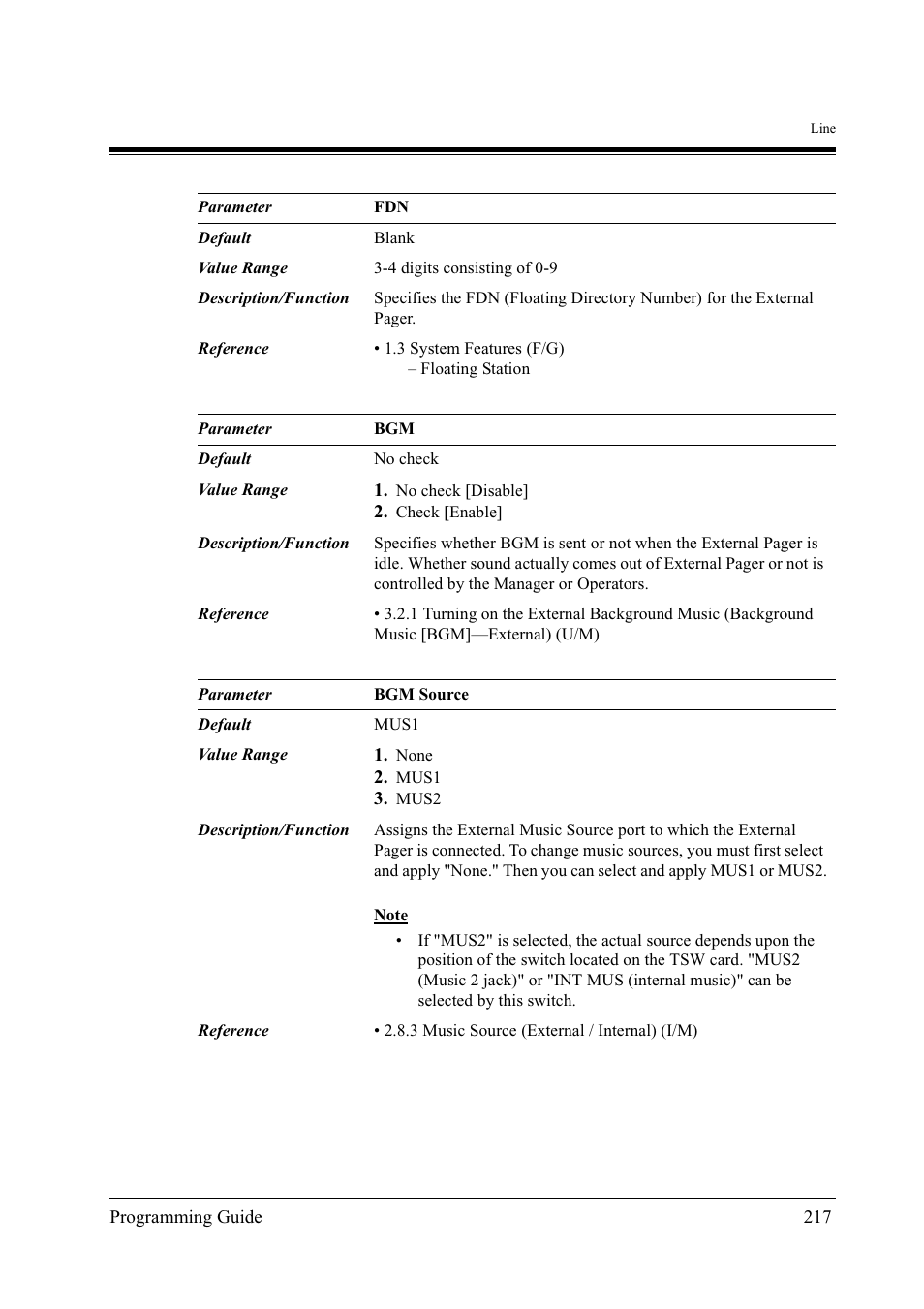 Panasonic KX-TD500 User Manual | Page 217 / 394