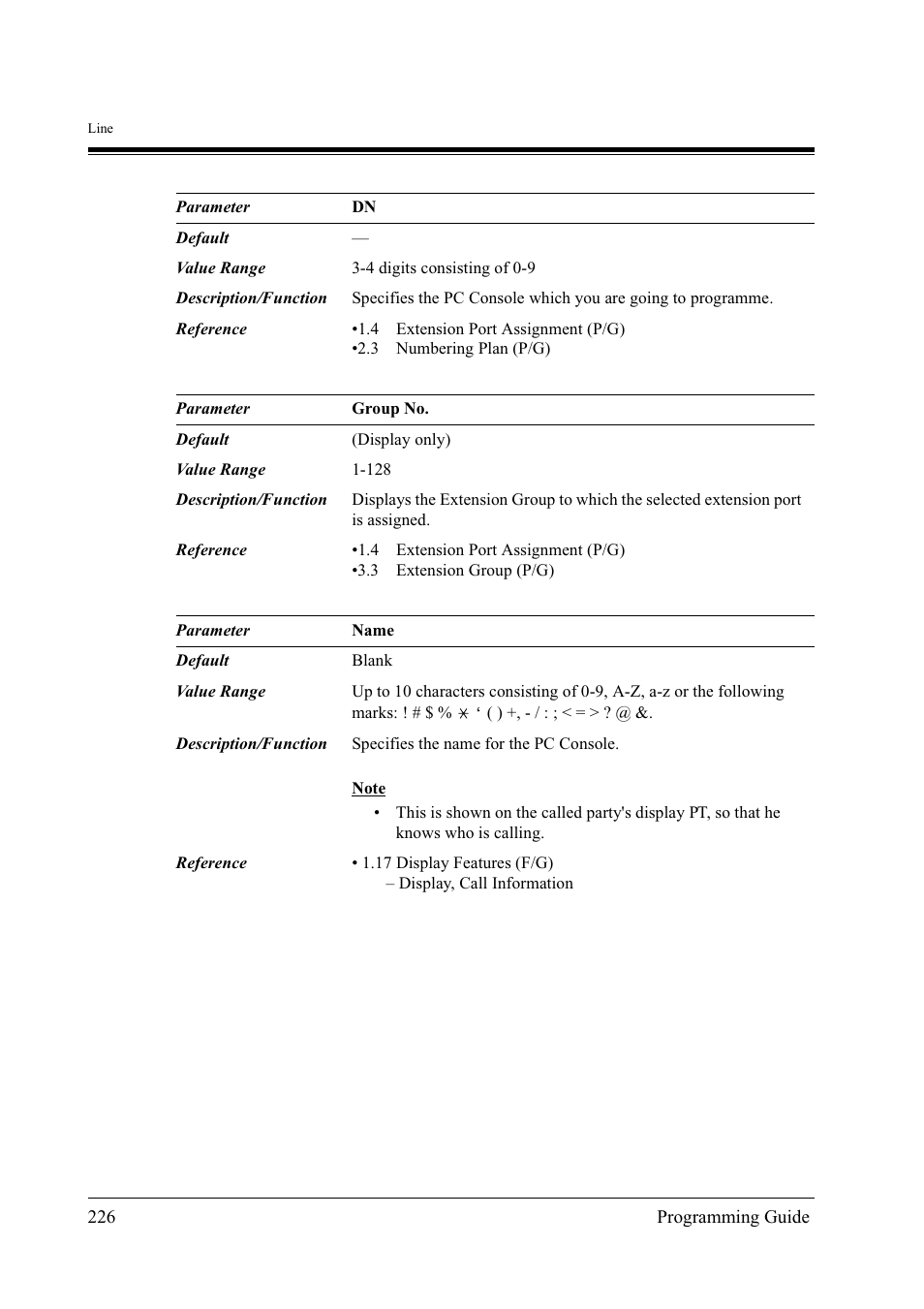 Panasonic KX-TD500 User Manual | Page 226 / 394