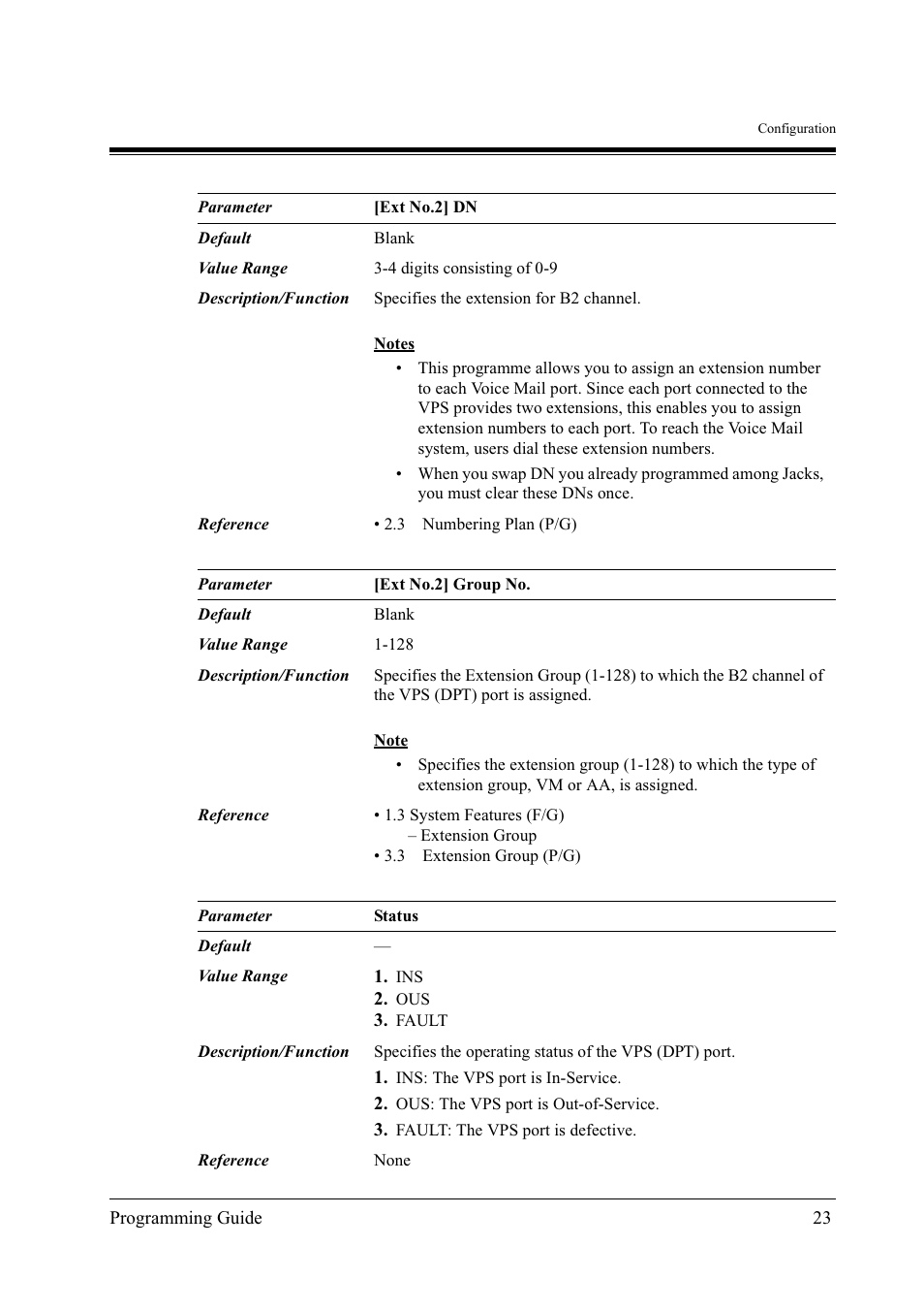 Panasonic KX-TD500 User Manual | Page 23 / 394