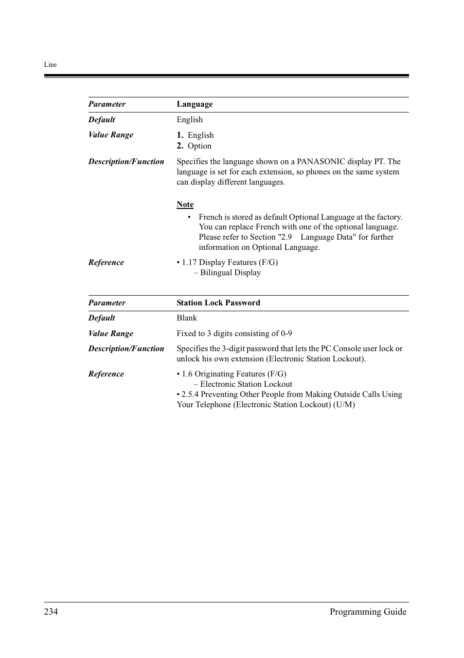 Panasonic KX-TD500 User Manual | Page 234 / 394