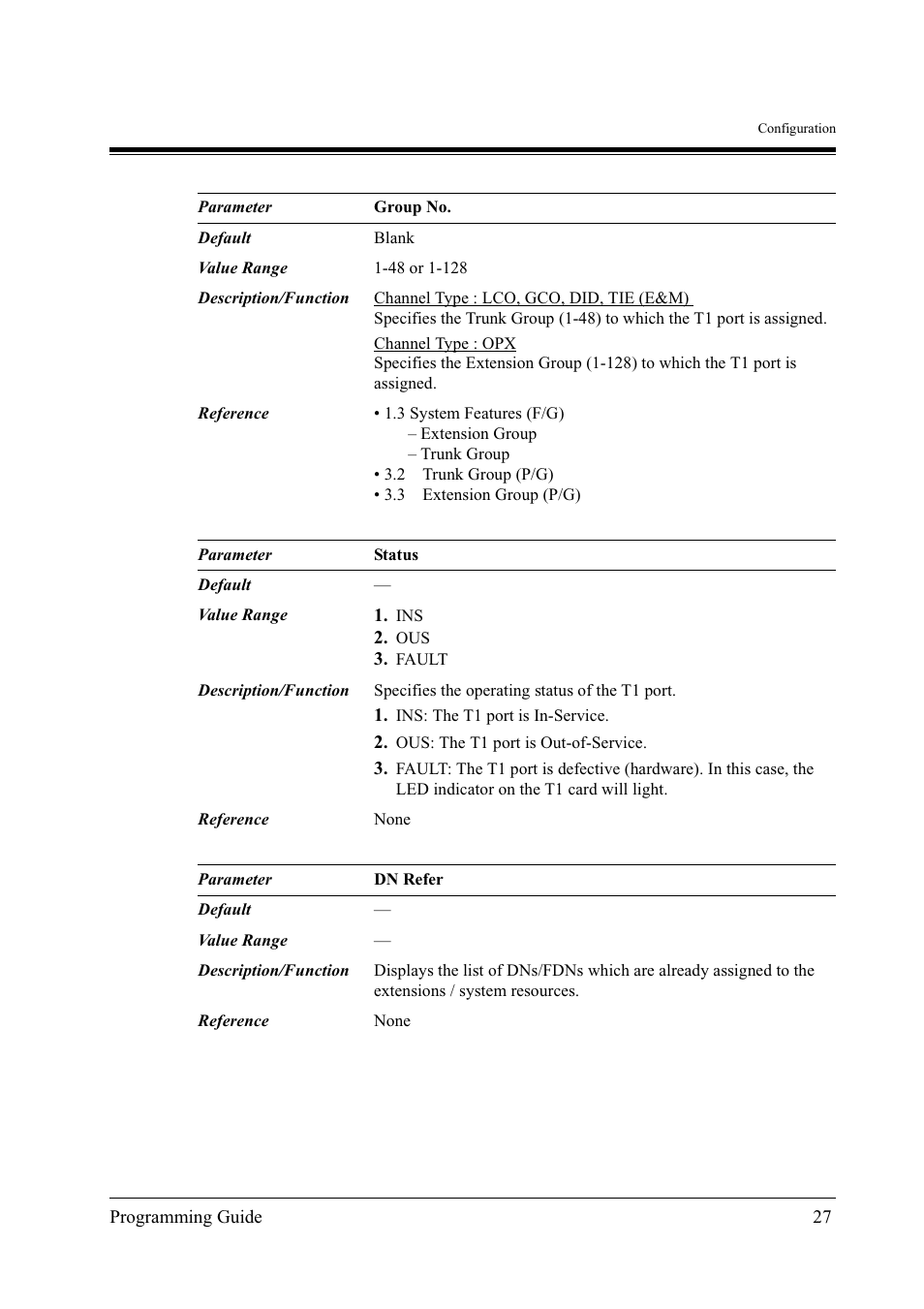 Panasonic KX-TD500 User Manual | Page 27 / 394