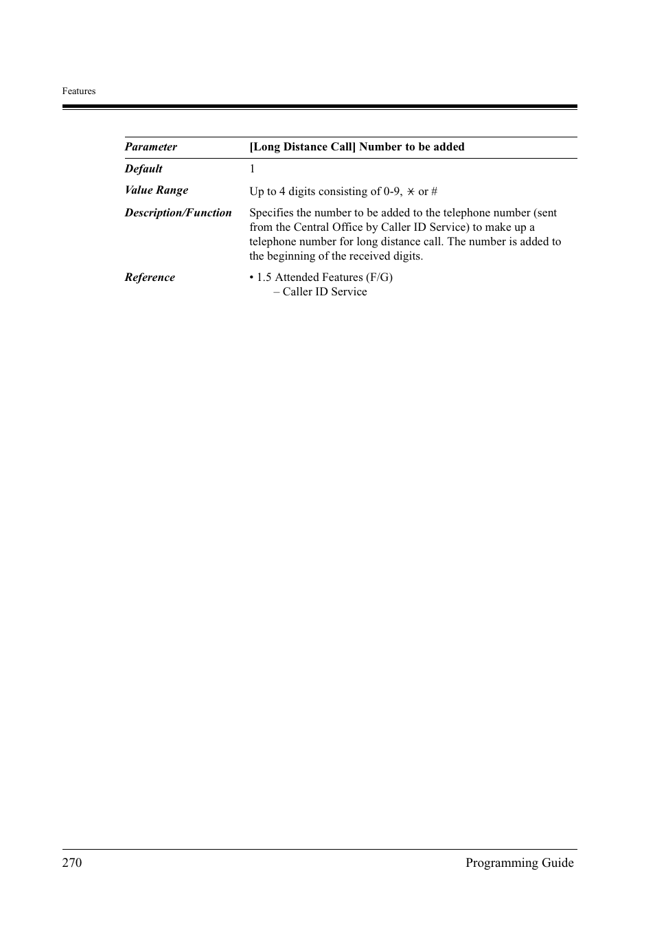 Panasonic KX-TD500 User Manual | Page 270 / 394