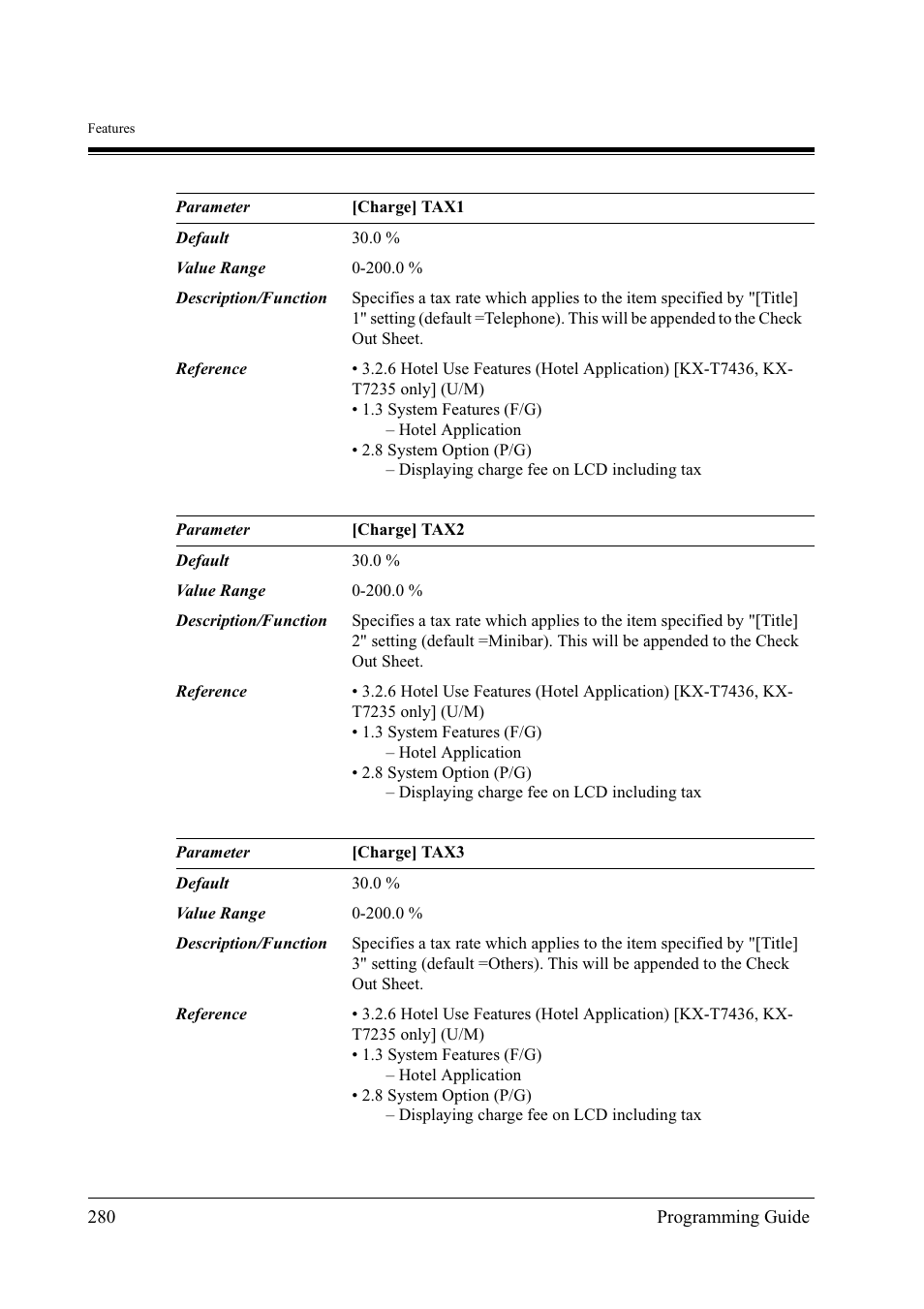 Panasonic KX-TD500 User Manual | Page 280 / 394