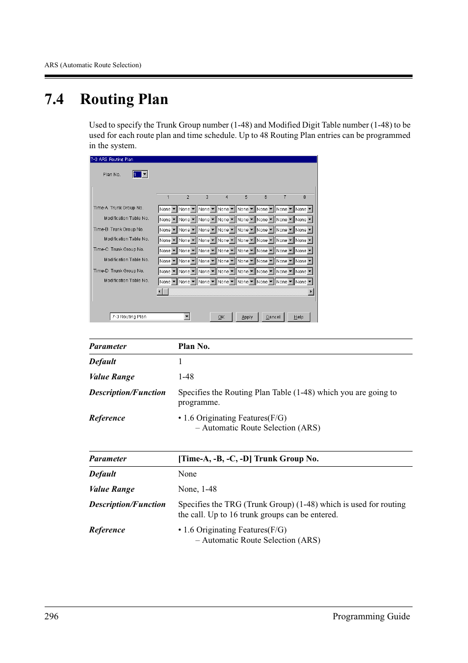 4routing plan, 4 routing plan | Panasonic KX-TD500 User Manual | Page 296 / 394