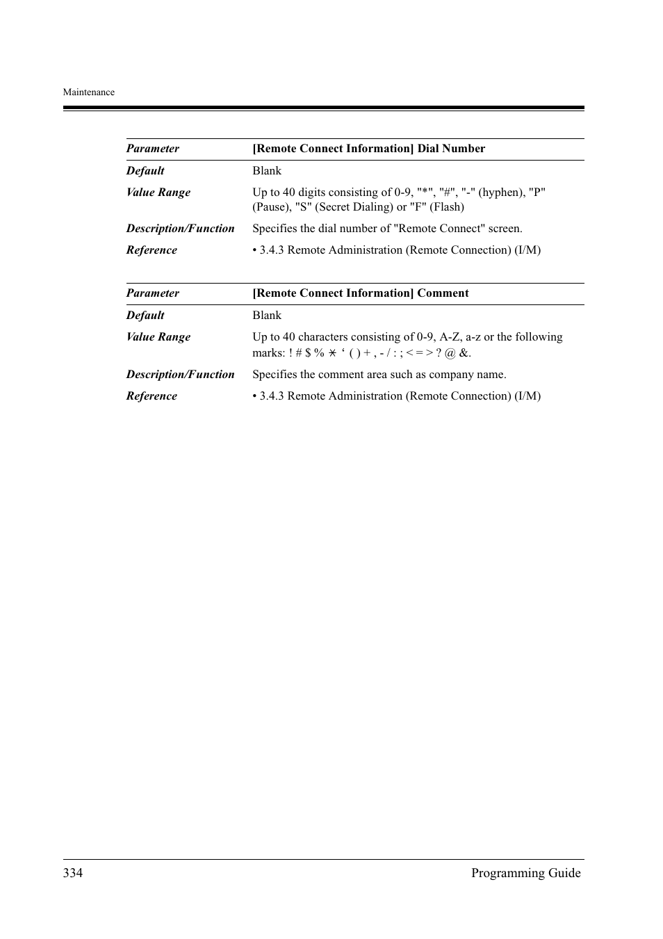 Panasonic KX-TD500 User Manual | Page 334 / 394