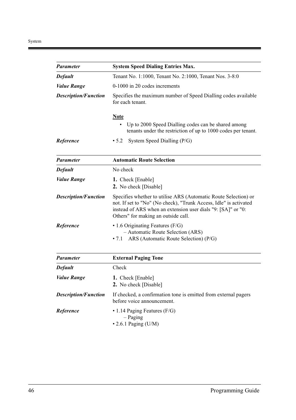 Panasonic KX-TD500 User Manual | Page 46 / 394