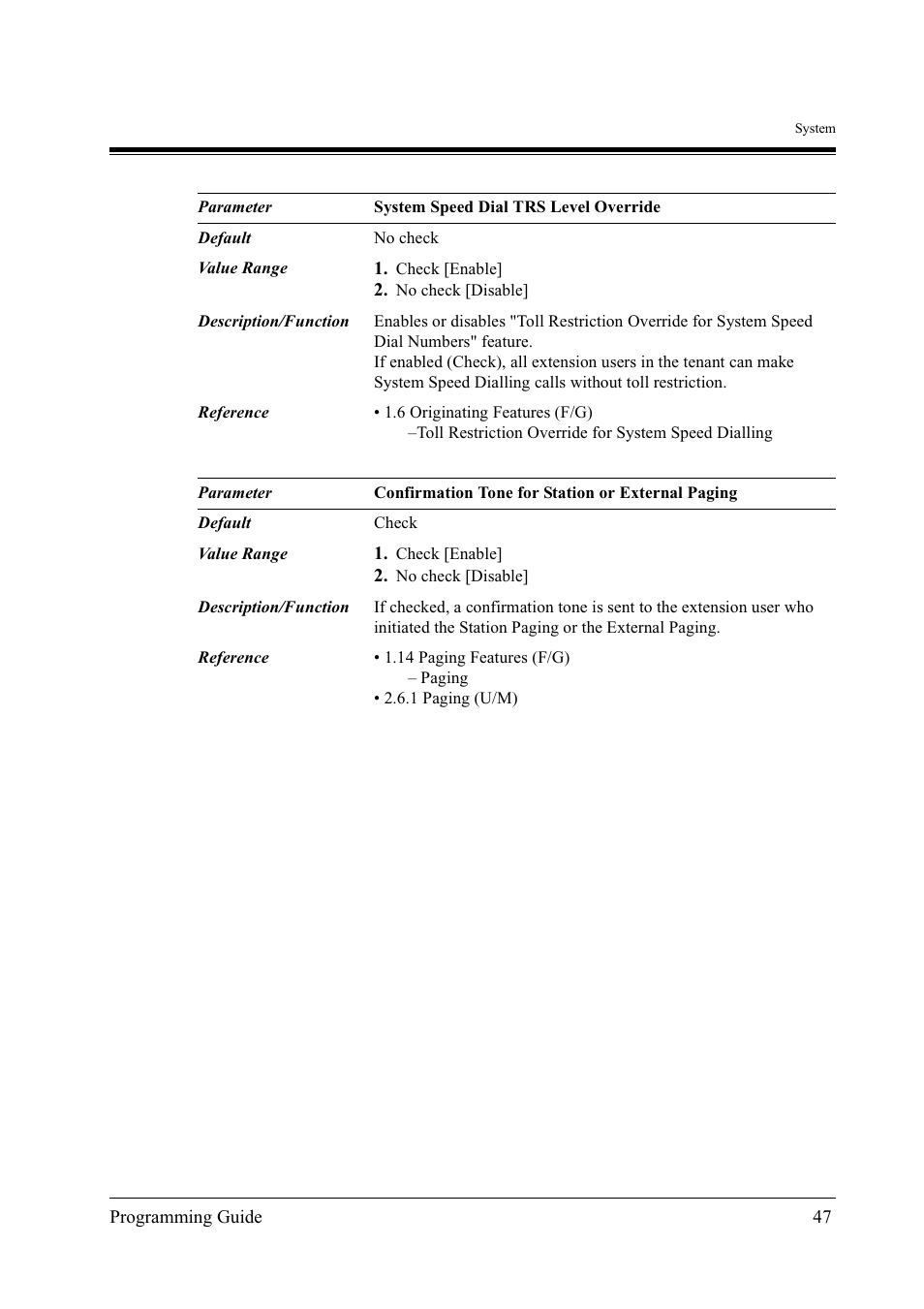 Panasonic KX-TD500 User Manual | Page 47 / 394